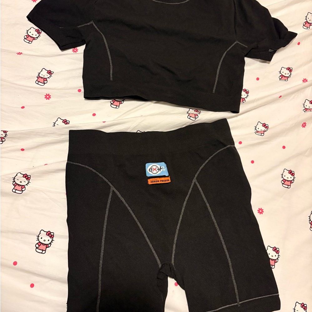 Heron Preston Black and Orange Apparel - Picture 2 of 6